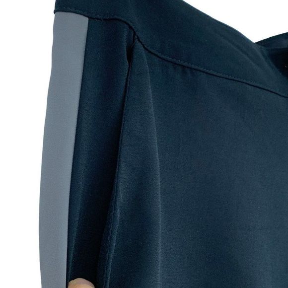 Womens Buffalo David Bitton Pants Ankle Side Stripe Size 2 Black 2250 NWT - Picture 8 of 12
